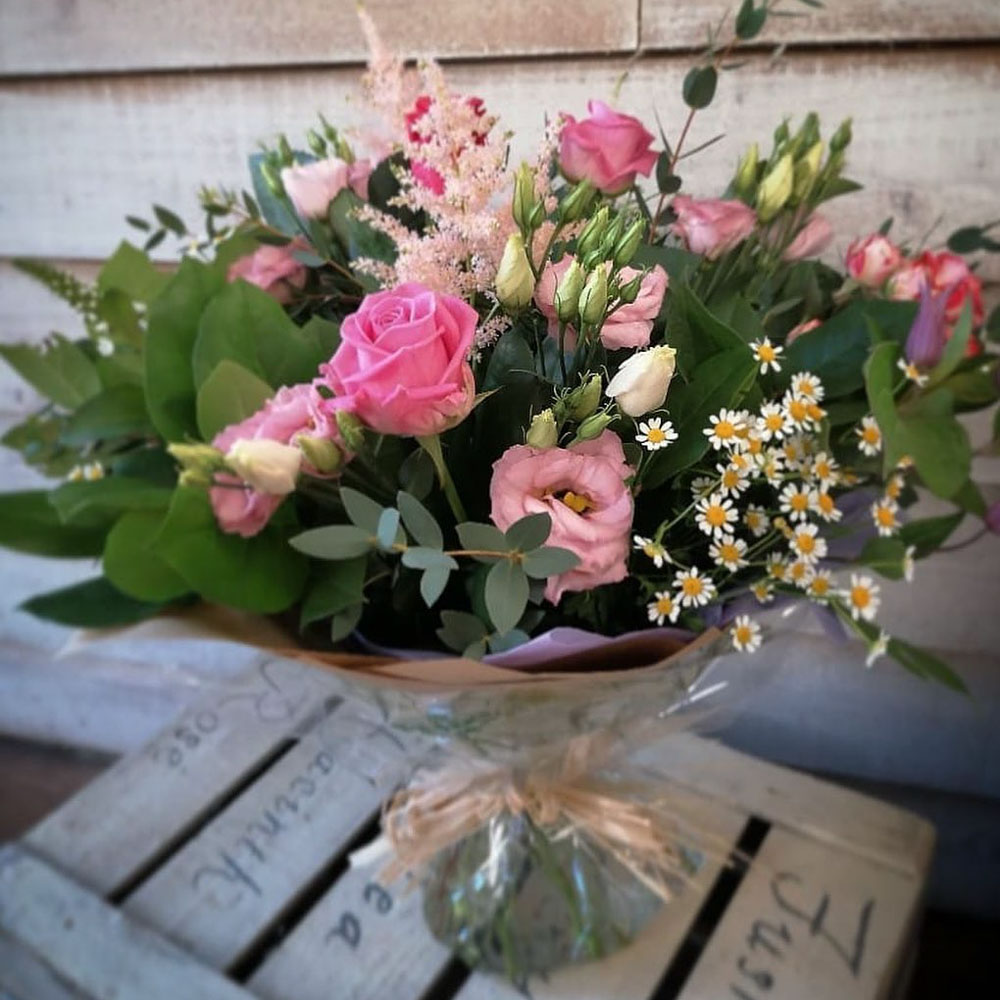 Delicate Pink Blossom Bouquet