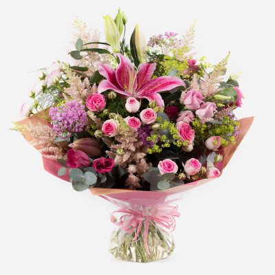 Out Of This World - Looking for that ultimate gift that's out of this world!? Look no further. This fabulous hand-tied of the finest and freshest blooms is all you need to make a lasting impression